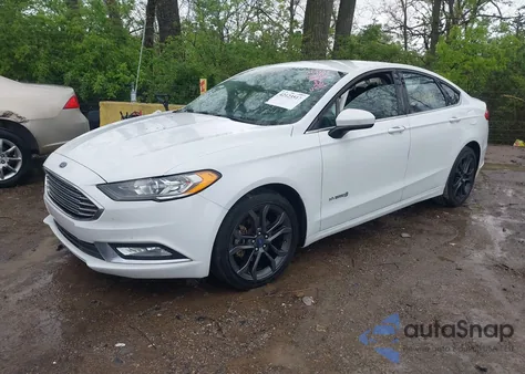 2018 Ford Fusion Hybrid Se из США, поврежденный, VIN 3FA6P0LU3JR124906